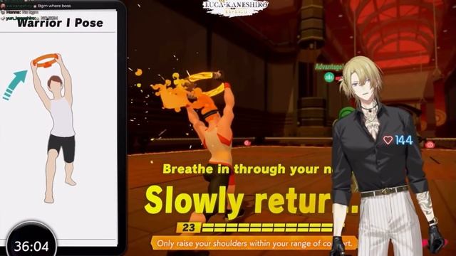 Luca's Ring Fit Adventure (Week 2)【NIJISANJI EN | Luca Kaneshiro】