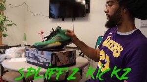 Spliff’z Kickz - Air Jordan 5 Apple Green Michigan colorway