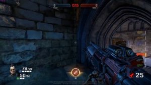 Quake Champions - Training Anarki movement on blood run