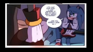 Shadow's anger over Sonic (Sonic Comic Dub)