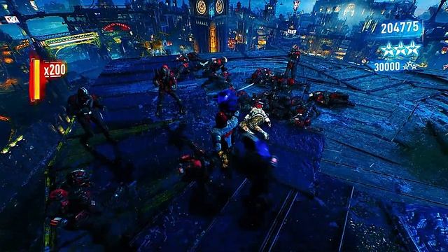 BM Arkham Knight Burtal Combat Red Hood No Hit Ultra Wide HDR  623 thousand score