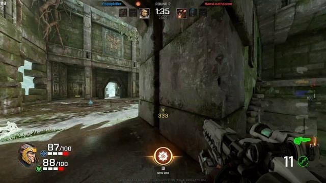 Quake Champions Daily - Duel - Hans VS Pop смотреть онлайн