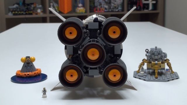 LEGO Saturn V Unboxing, Speed Build & Review - LEGO Ideas #17 (21309)