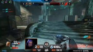 QuakeCon. Blind Trust (clawz, toxjq) vs BiG (Av3k, K1llsen). Quake Champions