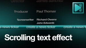 Эффект прокрутки текста: создаем титры и бегущую строку в VSDC