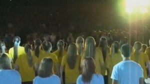 А. Стихарёва на Дне города Краснодара с авторской песней "Краснодар" 26 сент. 2015 г.