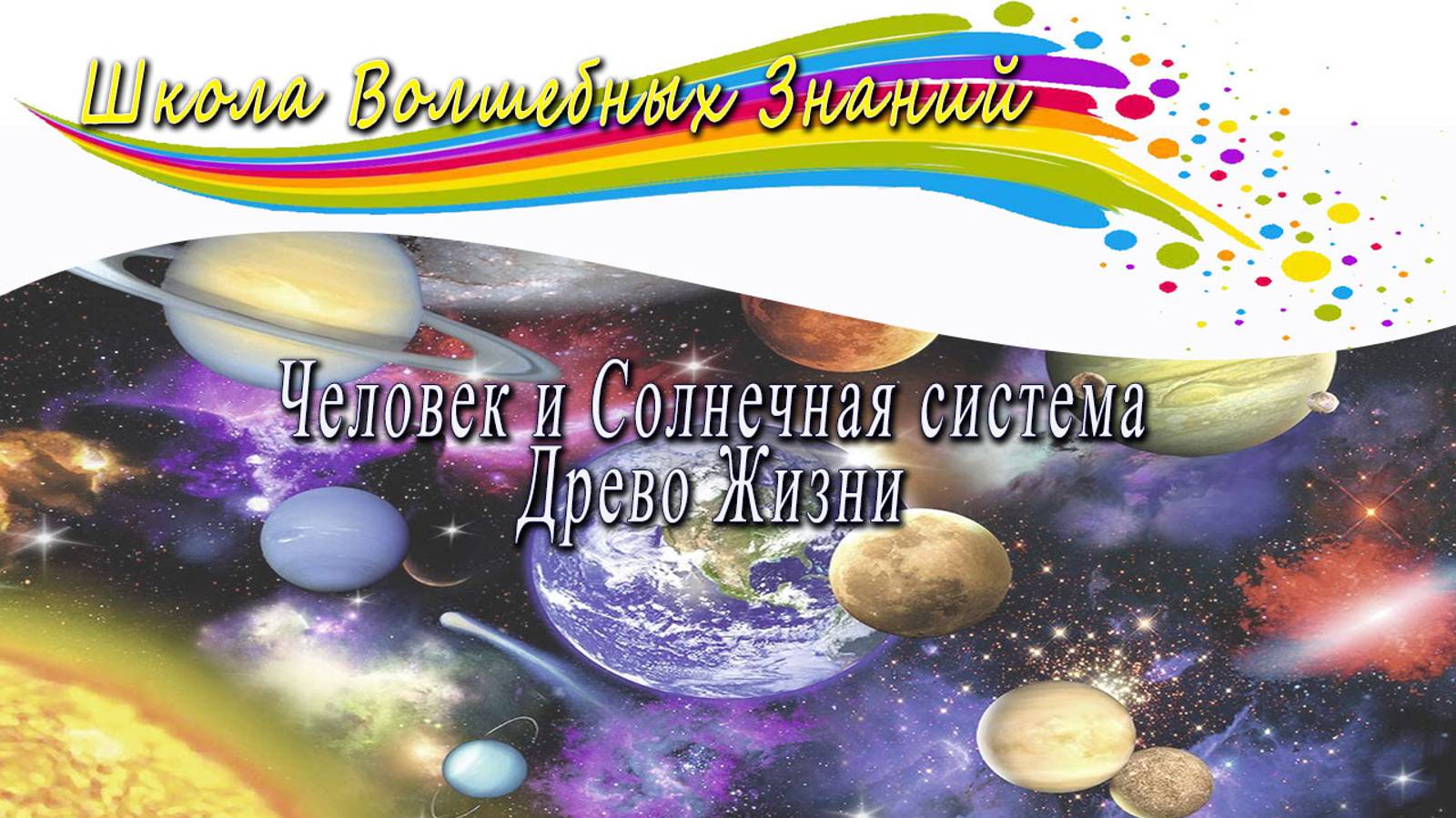 Человек и Солнечная система  Древо Жизни