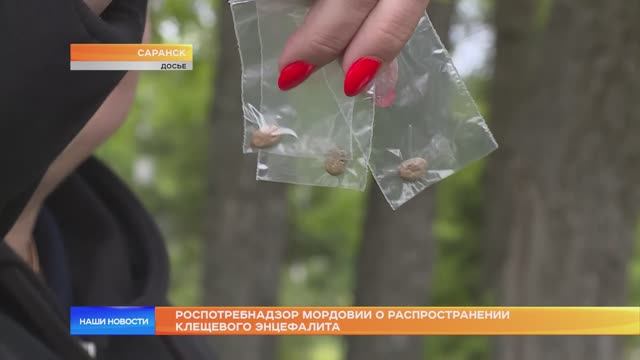 Роспотребнадзор Мордовии о распространении клещевого энцефалита