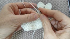 бантик спицами