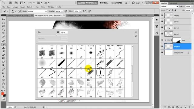 Face Abstract Art _ Photoshop Tutorial _ click3d.mp4