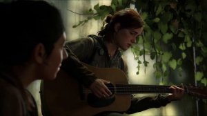 Одни из нас: Часть II играю на гитаре