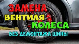 Как поменять соски (вентили) на колесах бескамерных шин без демонтажа покрышки