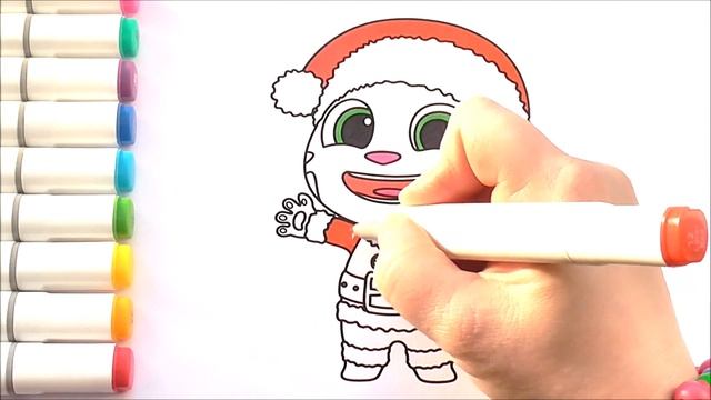 Говорящий Том Погоня Героев Сборник Рисуем Раскраски для Детей смотреть онлайн