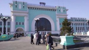 Информатор вокзала Новосибирск-Главный