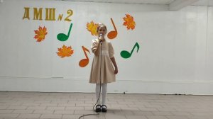 Рыжнова Виталина "Песенка маленькой принцессы" муз. С.Савенкова, сл. Д. Щербаковой.