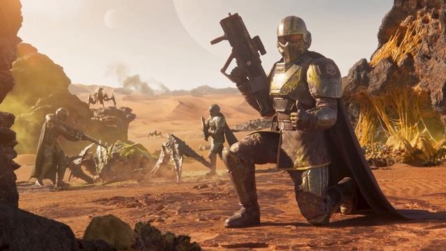 Helldivers 2 intro meme template - English version смотреть онлайн