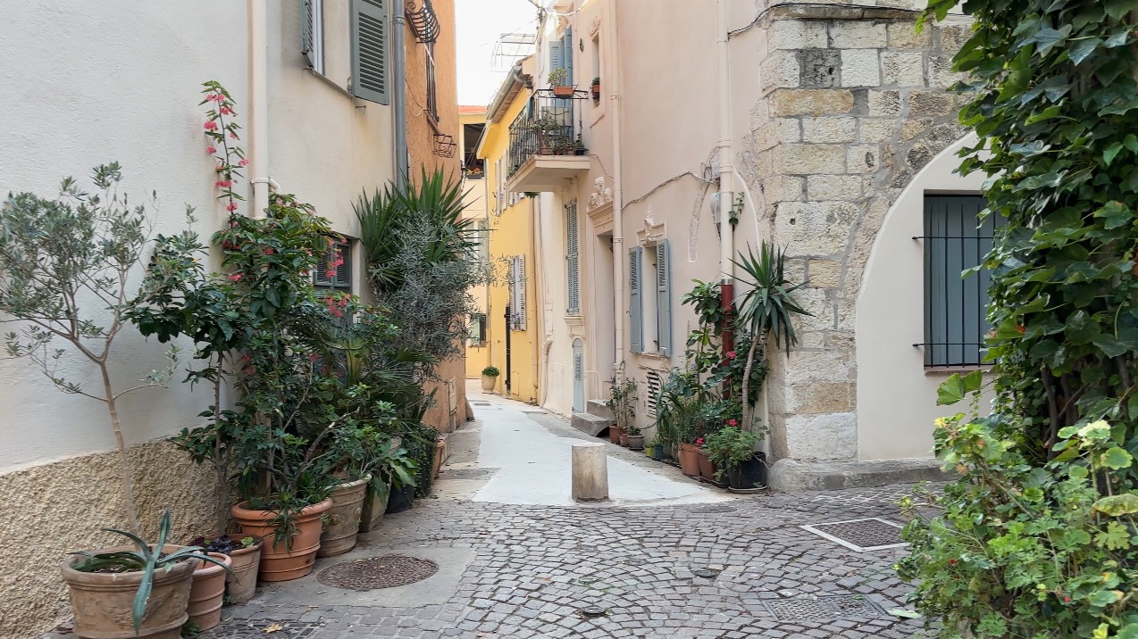 Франция 🇫🇷[4К] Антиб-Лазурный берег, красивый город, Прованс, пешие прогулки по городу.