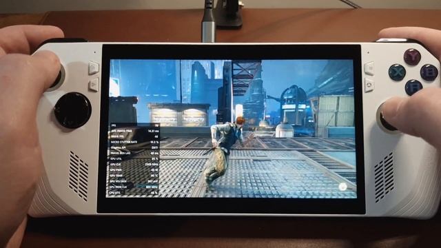 Star Wars Jedi Survivor | AMD fluid motion frames testing on the Asus ROG Ally Z1 Extreme (720p) смотреть онлайн