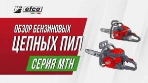 Бензопилы EFCO серия MTH – обзор, характеристики