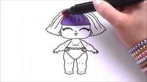 ЛОЛ Мультик Раскраска Как Нарисовать ЛОЛ СЮРПРИЗ ЛОЛ. LOL Cartoon Coloring Book How To Draw LOL