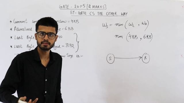 Gate 2005 pyq CN |On a TCP connection, current congestion window size is Congestion Window = 4 KB. смотреть онлайн
