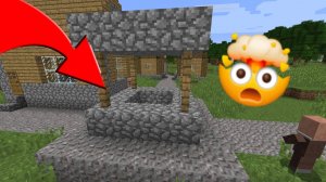 Что за странная дверь появилась в колодце в майнкрафт!?