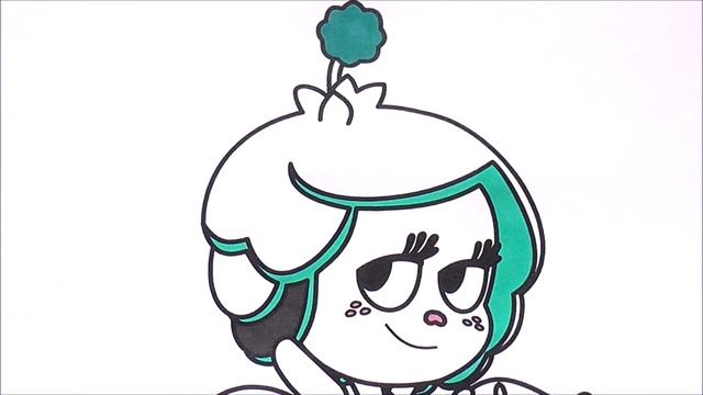 Ханазуки Мультик Раскраска для Детей Hanazuki Cartoon Coloring Book for Kids
