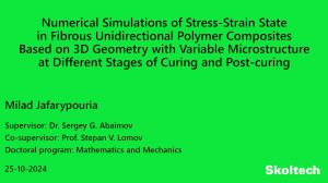 PhD Thesis Defense. Milad Jafarypouria