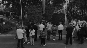 Траурное мероприятие, посвященное депортации немцев в СССР