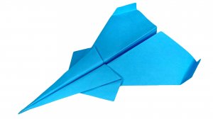 Как сделать простой САМОЛЕТ ИЗ БУМАГИ который хорошо летает