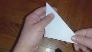 Хлопушка из бумаги формата А4 без клея. Поделки из бумаги. Оригами.