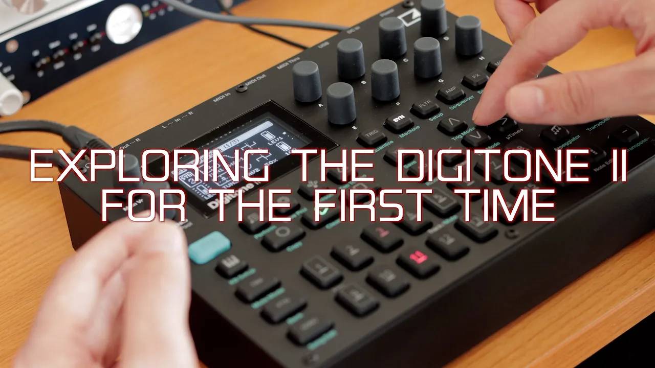 Elektron Digitone II: First Time Exploring (Rumble Bass)