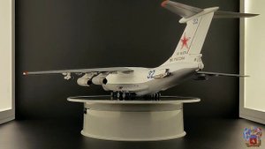 Модель самолета Ил-78,  масштаб 1/144 (Звезда + Арма моделс)