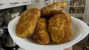 Научу вас готовить , БЕРУ ФАРШ И МАНКУ! И вот они котлеты