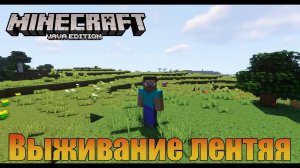 Выживание летние Minecraft Java  Edition