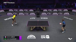 FULL MATCH | Alexis Lebrun vs Hugo Calderano | MS R16 | #WTTIncheon 2024