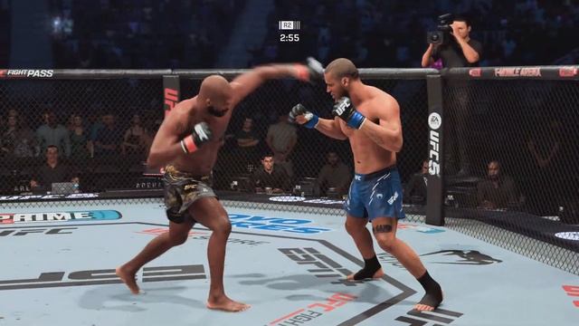 Jon Jones vs Ciryl Gane - CPU vs CPU - UFC 5