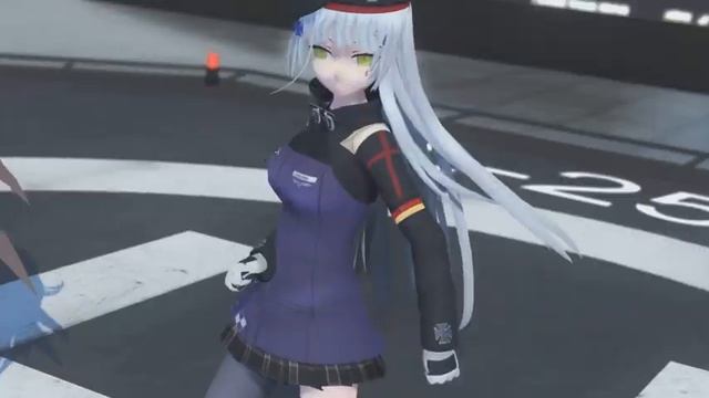 【MMD】Girls Frontline (少女前線) GF - WAVE смотреть онлайн