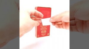 Как наклеивать антикражную радиочастотную этикетку на товар (RF Labels квадратная белая)
