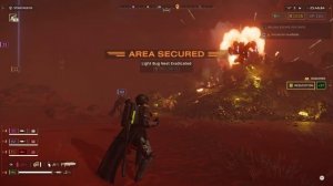 Helldivers 2 Exosuit gameplay