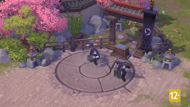 Heroes of the Storm — обзор поля боя: Ханамура смотреть онлайн