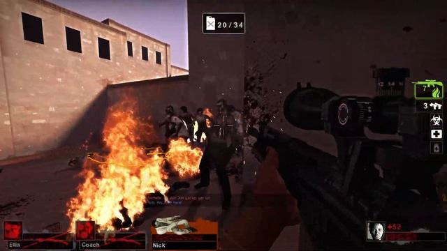 Left 4 Dead 2 Campaign Gameplay 87 - Badwater Basin (Normal tries, 2/3) смотреть онлайн