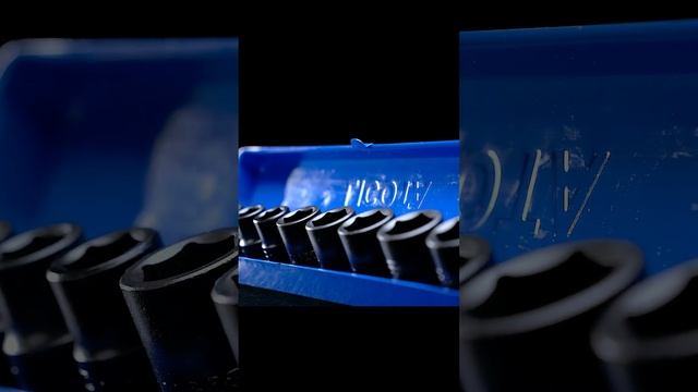 Набор ударных головок 1/2" Licota ASA-40008. 10 предметов, 10-24 мм #shorts