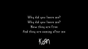 Korn - The End Begins | Lyrics Video