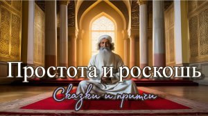 Суфийская притча о роскоши и простоте