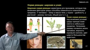 Дубынин В.А. - 100 часов школьной биологии - 2.22. Модификационная изменчивость. Генетика человека.