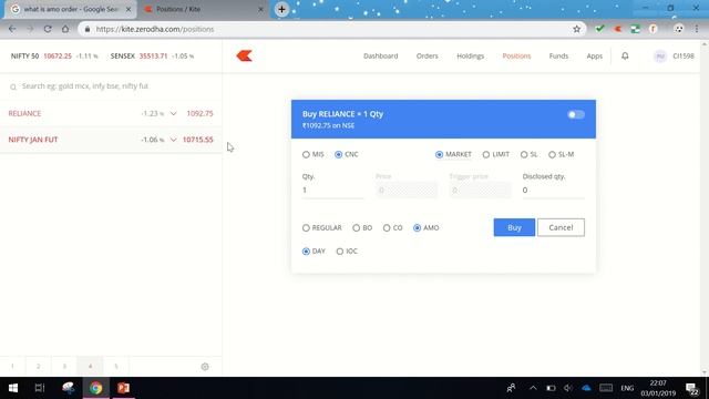 ZERODHA AMO ORDER | ZERODHA TRADING TUTORIAL (BUY AND SELL PROCESS) IN TAMIL | #KPLCENTER | GK