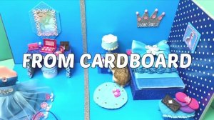 Миниатюрный домик ❤️красочные сны с барби