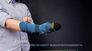 Водонепроницаемые носки Dexshell Running lite 2.0 Blue