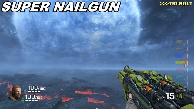 QUAKE CHAMPIONS - ALL WEAPONS IN SLOW MOTION [DUAL WIELDING INCLUDED]